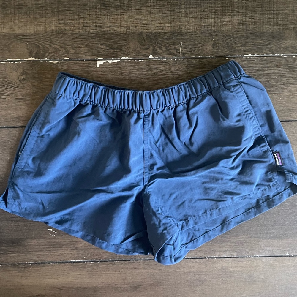 Patagonia Blue Athletic Shorts